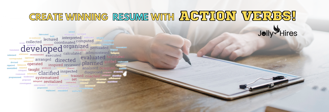 Action Verbs for Resume | CV | Covering letter