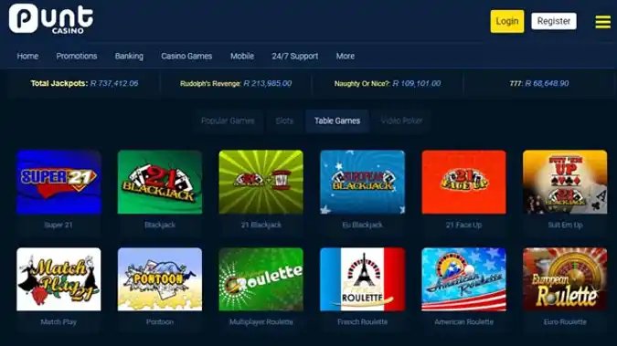 Puntit casino bonus in United Kingdom
